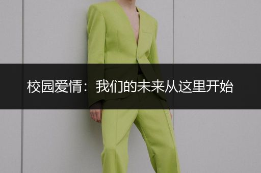 校园爱情：我们的未来从这里开始