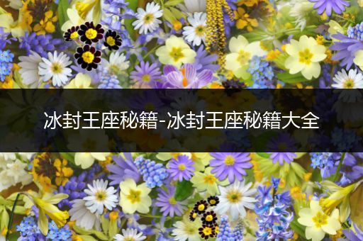冰封王座秘籍-冰封王座秘籍大全