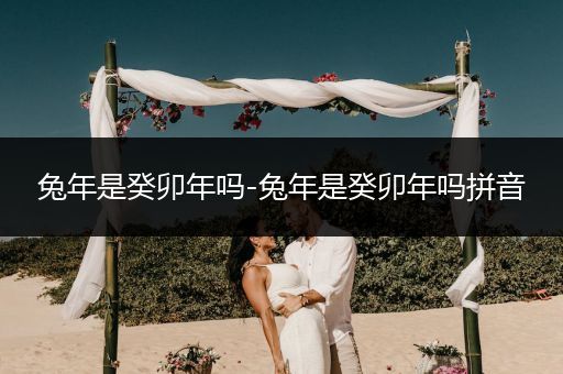 兔年是癸卯年吗-兔年是癸卯年吗拼音