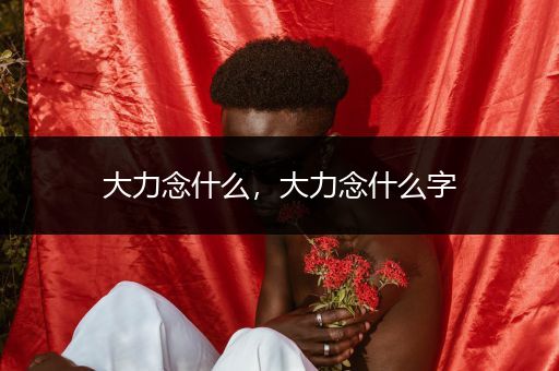 大力念什么，大力念什么字