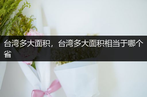 台湾多大面积，台湾多大面积相当于哪个省