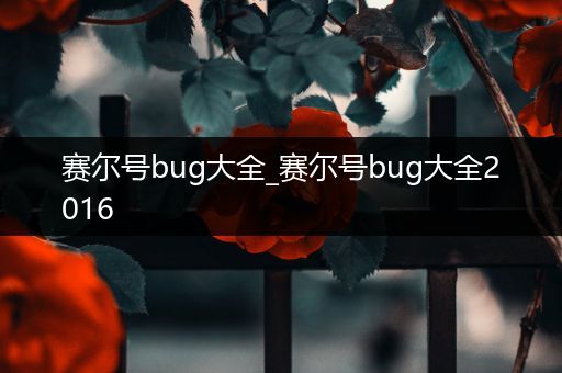 赛尔号bug大全_赛尔号bug大全2016