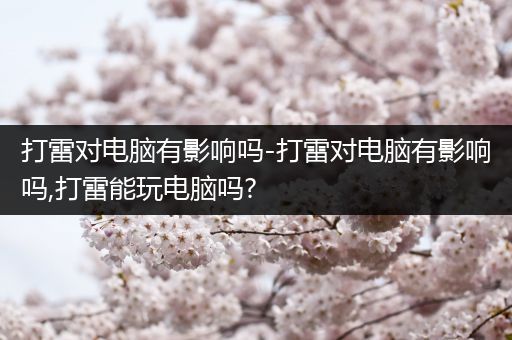 打雷对电脑有影响吗-打雷对电脑有影响吗,打雷能玩电脑吗?