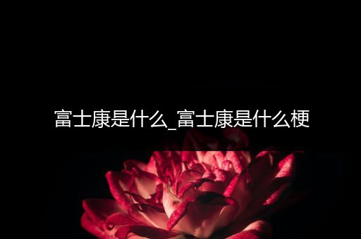 富士康是什么_富士康是什么梗