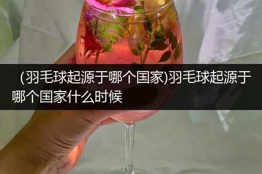 （羽毛球起源于哪个国家)羽毛球起源于哪个国家什么时候