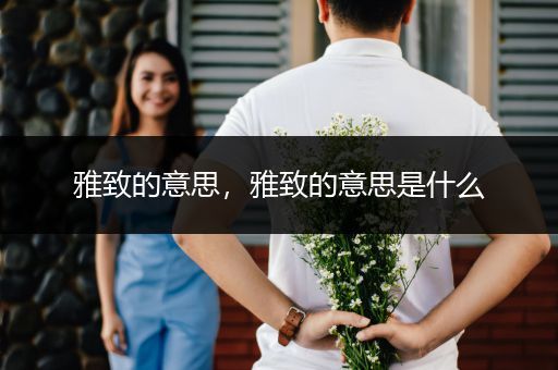 雅致的意思，雅致的意思是什么