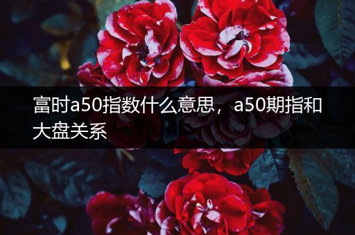 富时a50指数什么意思，a50期指和大盘关系