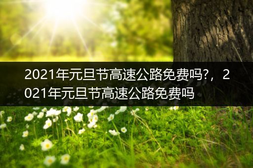 2021年元旦节高速公路免费吗?，2021年元旦节高速公路免费吗