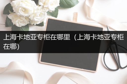 上海卡地亚专柜在哪里（上海卡地亚专柜在哪）
