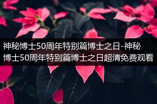 神秘博士50周年特别篇博士之日-神秘博士50周年特别篇博士之日超清免费观看