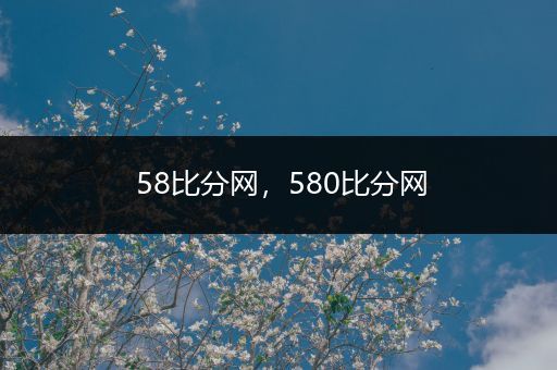 58比分网，580比分网