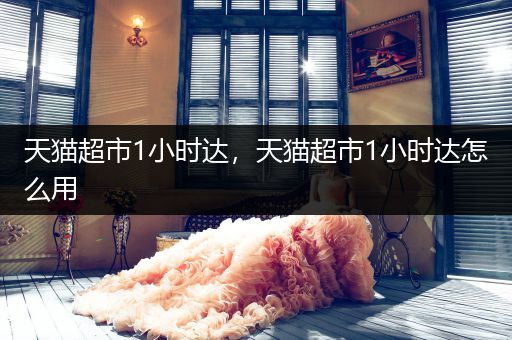 天猫超市1小时达，天猫超市1小时达怎么用