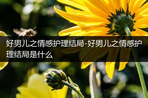 好男儿之情感护理结局-好男儿之情感护理结局是什么