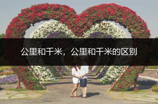 公里和千米，公里和千米的区别