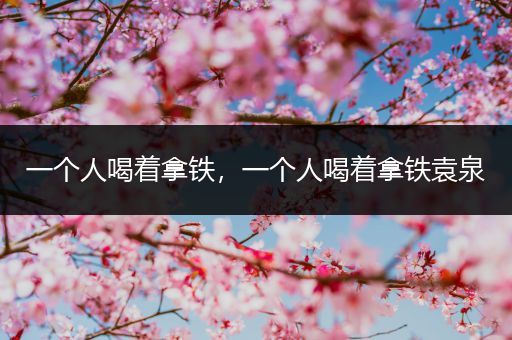 一个人喝着拿铁，一个人喝着拿铁袁泉