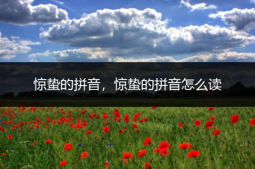 惊蛰的拼音，惊蛰的拼音怎么读