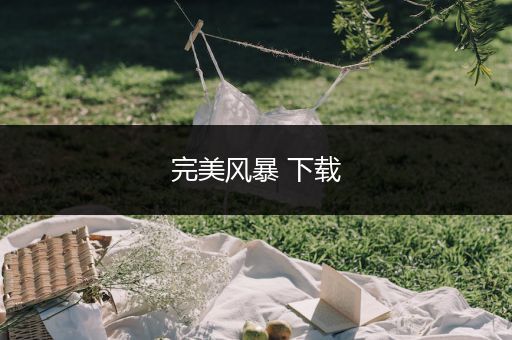 完美风暴 下载