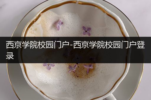 西京学院校园门户-西京学院校园门户登录