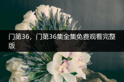 门第36，门第36集全集免费观看完整版