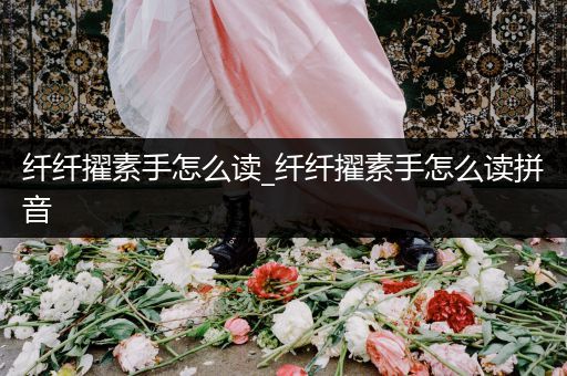 纤纤擢素手怎么读_纤纤擢素手怎么读拼音