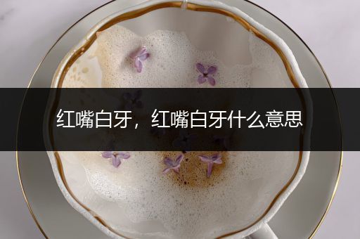 红嘴白牙，红嘴白牙什么意思