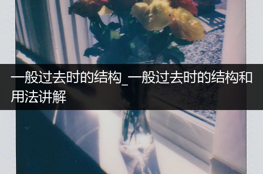 一般过去时的结构_一般过去时的结构和用法讲解