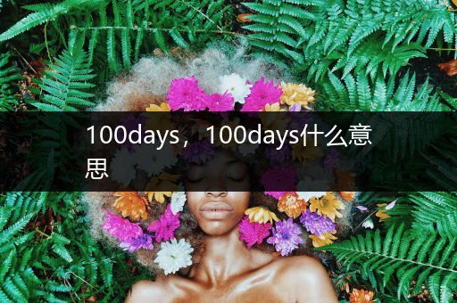 100days，100days什么意思
