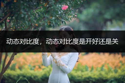 动态对比度，动态对比度是开好还是关