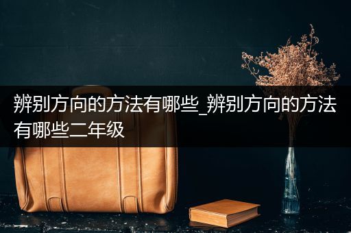 辨别方向的方法有哪些_辨别方向的方法有哪些二年级