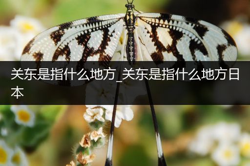 关东是指什么地方_关东是指什么地方日本