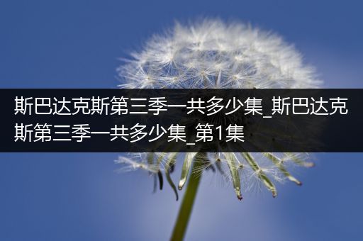 斯巴达克斯第三季一共多少集_斯巴达克斯第三季一共多少集_第1集