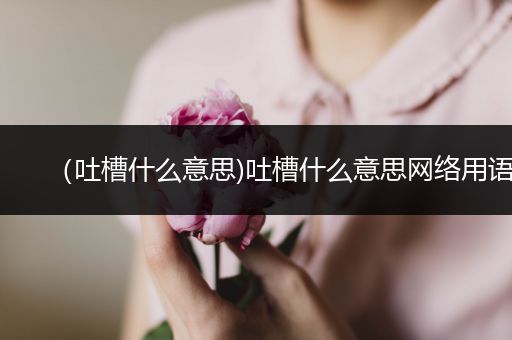 (吐槽什么意思)吐槽什么意思网络用语