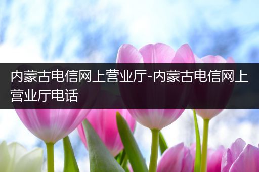 内蒙古电信网上营业厅-内蒙古电信网上营业厅电话