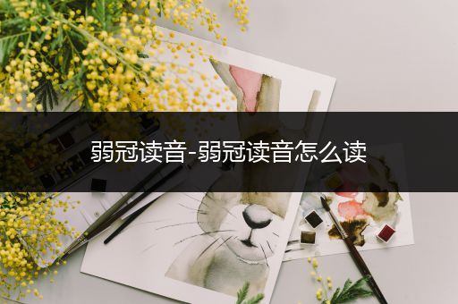 弱冠读音-弱冠读音怎么读