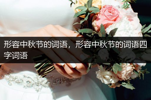 形容中秋节的词语,形容中秋节的词语四字词语