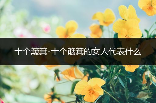 十个簸箕-十个簸箕的女人代表什么