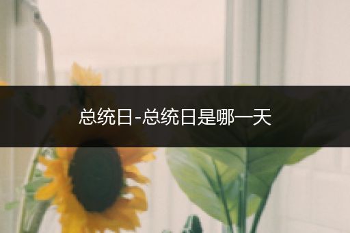 总统日-总统日是哪一天