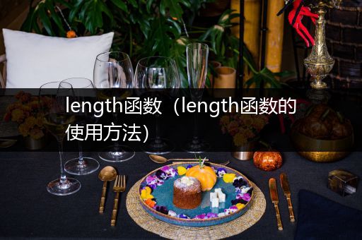 length函数(length函数的使用方法)