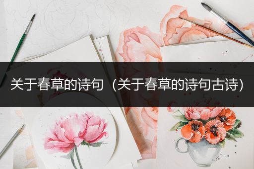 关于春草的诗句(关于春草的诗句古诗)
