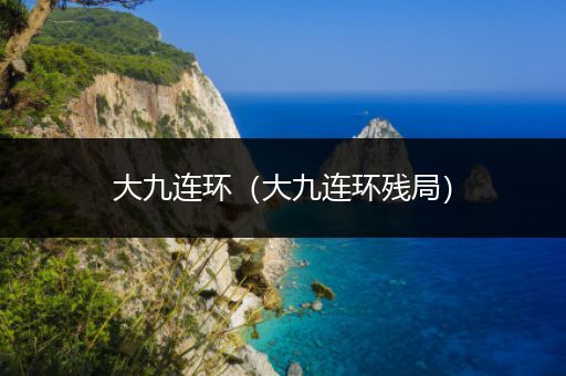 大九连环(大九连环残局)