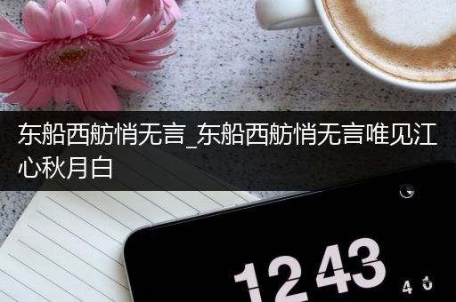 东船西舫悄无言_东船西舫悄无言唯见江心秋月白