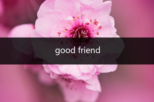 good friend