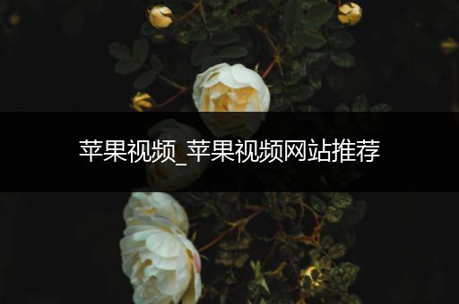 苹果视频_苹果视频网站推荐