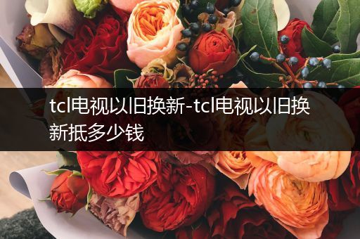 tcl电视以旧换新-tcl电视以旧换新抵多少钱