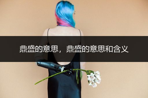 鼎盛的意思,鼎盛的意思和含义