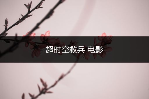 超时空救兵 电影