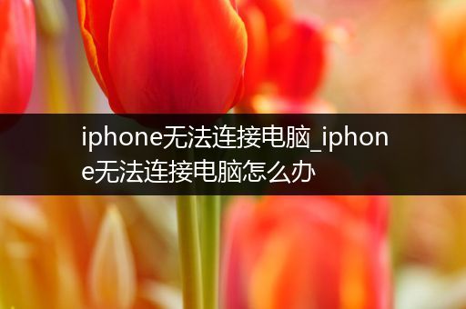 iphone无法连接电脑_iphone无法连接电脑怎么办