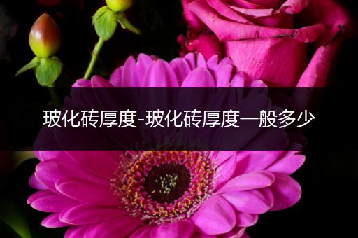 玻化砖厚度-玻化砖厚度一般多少