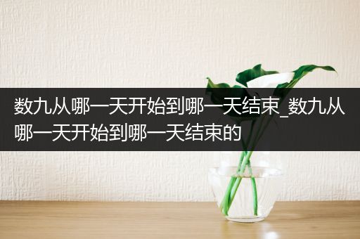 数九从哪一天开始到哪一天结束_数九从哪一天开始到哪一天结束的