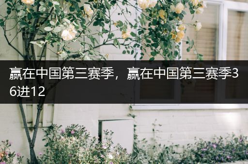 赢在中国第三赛季,赢在中国第三赛季36进12